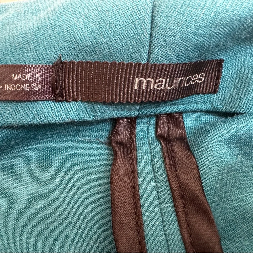 Maurices Teal and Black Women's Blazer Plus Size XXL - Picture 6 of 12